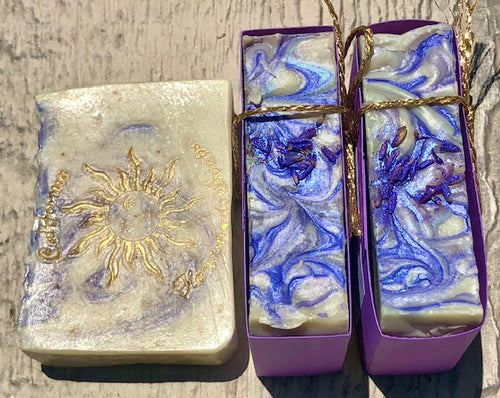 Purple Haze, Lavender, Hemp & Oatmeal Soap